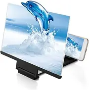 8 inch 3D Video Folding Screen Enlarged Eyes Protection Holder Screen Amplifier Mobile Phone Screen Amplifier Stand Bracket