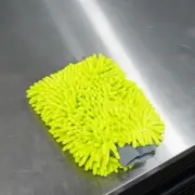Chennille Microfiber Scratch Free Wash Mitt | Bright Green