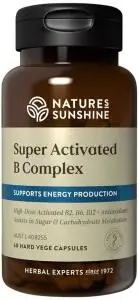 Natures Sunshine Super Activated B Complex 60caps