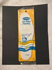 Vintage 60/70s Dr. Scholls Insoles Men’s Air Pillo Size 9 SEALED