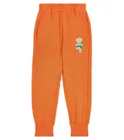 [The Animals Observatory] The Animals Observatory Panther cotton jersey sweatpants Y 10 brown