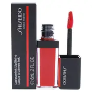 Shiseido LacquerInk LipShine - 304 Techno Red by Shiseido for Unisex - 0.2 oz Lip Gloss