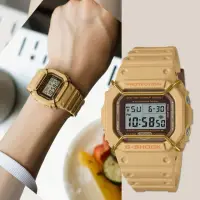 在飛比找momo購物網優惠-【CASIO 卡西歐】G-SHOCK 大地色系啞光金屬電子錶