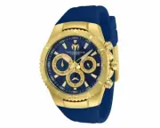 TechnoMarine Sea Manta Women's 40mm Dark Blue Chronograph Watch TM-220079