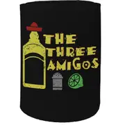 Alcohol Stubby Holder - The Three Amigos - Funny Novelty Birthday Gift Joke Beer Can Bottle