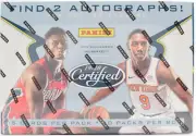 2019-20 Panini Certified Basketball Factory Sealed Hobby Box