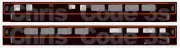 Adhesive Vinyl Coach Decal OO gauge Hornby - Royal Train Buffet MK3 Short Coach