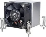 Silverstone SST-AR09-1700 Excellent 2HE Server Cooling System for Intel LGA1700, Three Heat Pipes (6mm Diameter)