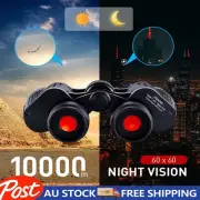 Powerful Telescope 60X60 Binoculars HD 10000M Low Light Vision Outdoor Hunting