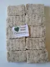10 BARS RAW GOAT MILK SOAP HAPPY GOAT CREAMERY UNSCENTED COFFEE BASIC