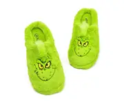 The Grinch Mens Mule Slippers (Green)