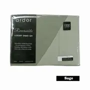 1000TC Cotton Rich Reversible Sheet Set by Ardor