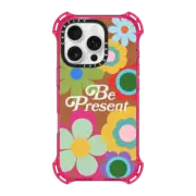 iPhone 16 Pro Bounce Case MagSafe Compatible Be Present by Quotes by Christie