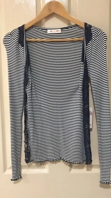 ALANNAH HILL Size S Stripped Cardigan