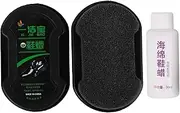 [SAFIGLE] 1 Set Leather Shoe Polish Shoe Brush Shoes Polishing Sponge Home Leather Boot Polishing Sponge Shine Sponge Shoes Scrub Brush Shoe Scrub Brush Shoe Polish Applicator Liquid