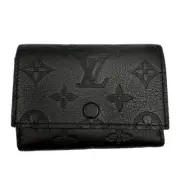 Louis Vuitton Victor Wallet Monogram Shadow Tri-Fold Men Used M12635 From Japan