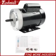 Findmall General Purpose Electric Motor 1/2HP 56C 1750RPM Single Phase TEFC 60HZ