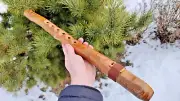 Magnificent Druid Native American style Flute - Key of E - DEEP Sound / whistle