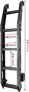NEW Car Rear Door Ladder Compatible For Suzuki Jimny JB74 2019 2020 2021 2022 Tailgate Ladder Protective Frames Exterior Accessories