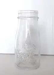 Set Lot 18 Mini Glass Milk Jars Wedding Centerpieces Vintage Farmhouse Vases 3oz