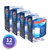 12 PACK DampRid Hanging Bag Moisture Absorber - Lavender Vanilla Scent Damp Rid