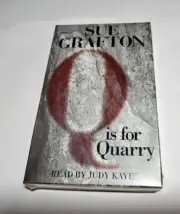 FACTORY SEALED "Q IS FOR QUARRY" CASSETTE TAPE AUDIOBOOK 2002 SUE GRAFTON BOOK