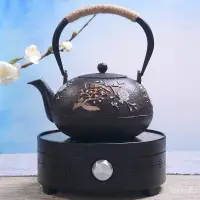 在飛比找蝦皮購物優惠-無塗層鐵茶壺 日本鐵壺 鑄鐵壺  進口南部生鐵壺茶具 燒水煮
