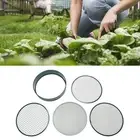 Green Garden Potting Sieve Soil Riddle Sifter for Planting Soil Mixtures