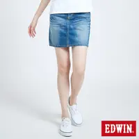 在飛比找蝦皮商城優惠-EDWIN MISS 503基本牛仔裙(中古藍)-女款