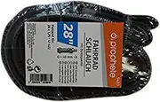 Prophete Unisex - Adult Tube 28 x 1.75 x 2 (47-622) Dunlop Valve 2 Pieces in PE Packaging Bicycle Inner Tube Black One Size