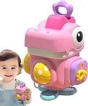 Color Sorting Toy - Colorful Clock Toy,Portable Road Trip Activities, Adorable Teaching Early Education Game for Daily Use, Outdoor Use