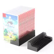 For Nintendo Switch OLED 12 Pieces Game Card Box Storage Stand Disk Case Holder