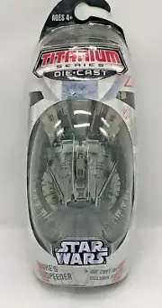 2006 Star Wars Die Cast Titanium Series Hasbro Luke's Snowspeeder