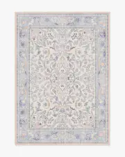 150' x 215' | Machine Washable Runner Rug | Kid & Pet Friendly | Indoor Rug | Fit For A Queen Soft Lavender Rug by Bridgerton | Ruggable
