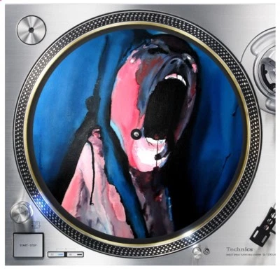 Pink Floyd The wall film Slipmat Turntable 12" LP Record Player, DJ Audiophile