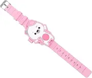 [CATIEBYE] Bear Touch Screen Watch Watch Digital Watch for Epoxy LED Watch Creative Watch Technological Watch Digital Watches Watches Chic Watch Purple