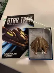 Star Trek Eaglemoss Nausicaan Fighter #30 with magazine NEW!!