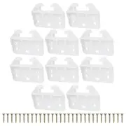 Drawer Guides Plastic Replacement Versatile Usage With Screws Brand New