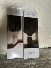 l'ange Siena Paddle Brush Nylon Bristle with Boar NEW