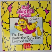 1989 McDonald's Read Along with Ronald Book-Day Birdie Learned to Fly