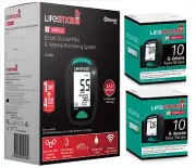 Lifesmart Blood Glucose Ketone Meter LS-946 + 2 Boxes Ketone Test Strips