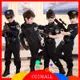 Cotmall 雪莉派對~ 兒童警察服飾 超級戰警裝 刑警服 警察制服  萬聖節服飾兒童 警察 節慶派對