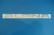 For BMW E3 E9 E21 E24 E28 - Original BMW Alpina Lettering Emblem 300mm Silver