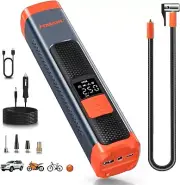 Car Tyre Inflator 150PSI 6000mAh,Portable Air Compressor Battery Tire Inflator