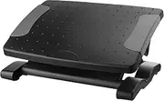 Kantek Professional Adjustable Footrest, 4 to 7 Inch Height, Black (FR600)