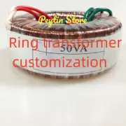 1）Ring Transformer Custom Link 30W 50W 80W 100W and other Whitout Black Bracket