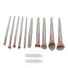10pcs Makeup Brushes Set Portable Eyeshadow Foundation Blush Brush Cosmetic ZOK