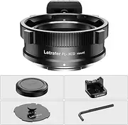 PL to XCD Pro Lens Mount Adapter for Arri PL Mount Lenses to Hasselblad X Series XCD Mount Mirrorless Digital Cameras PL-X2D/X1D/X1D2/907/PL-XCD, Aluminium & Brass Material with two caps