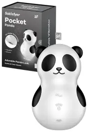 Satisfyer Pocket Panda 3.4" Air Pulse Clitoral Stimulator
