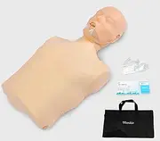 Professional Adult CPR Training Manikin with Electronic Monitor, Artificial Respiration First Aid Training Model